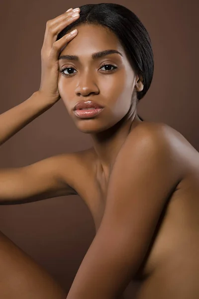 Portrait Nude Woman — Stock Photo, Image
