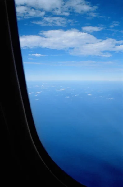 View Aeroplane Window — 스톡 사진