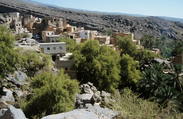 Nizwa Nova Vista Cidade — Fotografia de Stock