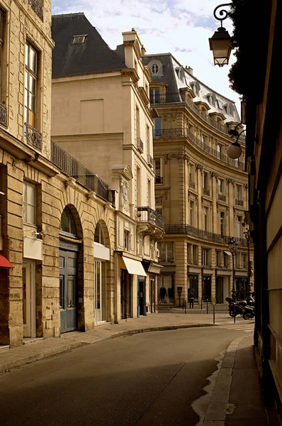 Straat Rue Aboukir Paris — Stockfoto
