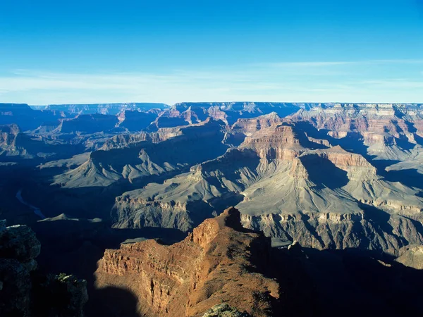 Grand Canyon Cielo Limpido — Foto Stock