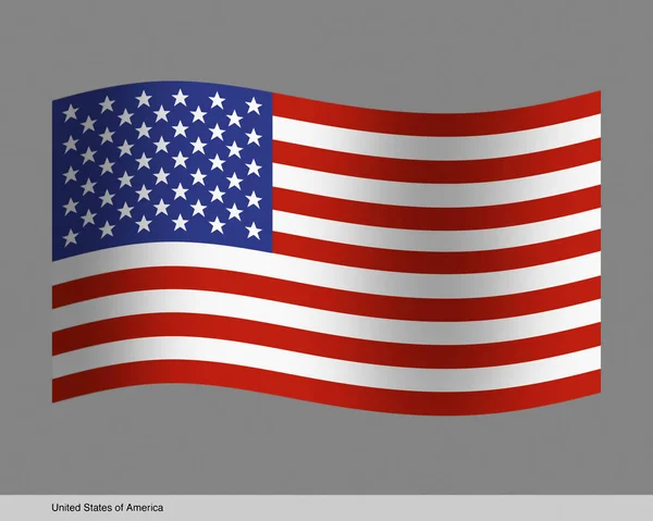 Соединённые Штаты Америки Флагом — стоковое фото