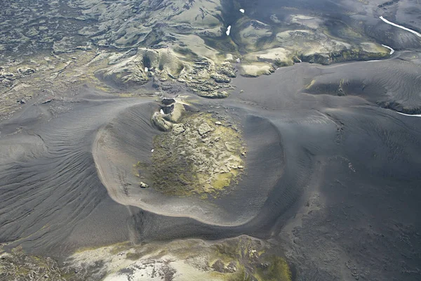 Islandia Lakagigar Krater Wulkaniczny — Zdjęcie stockowe