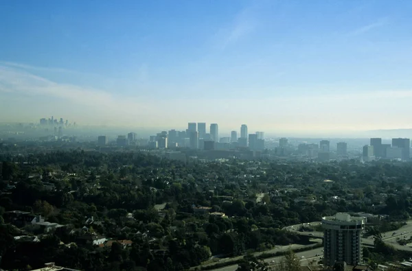 Los Angeles Città Vista Dall Alto — Foto Stock