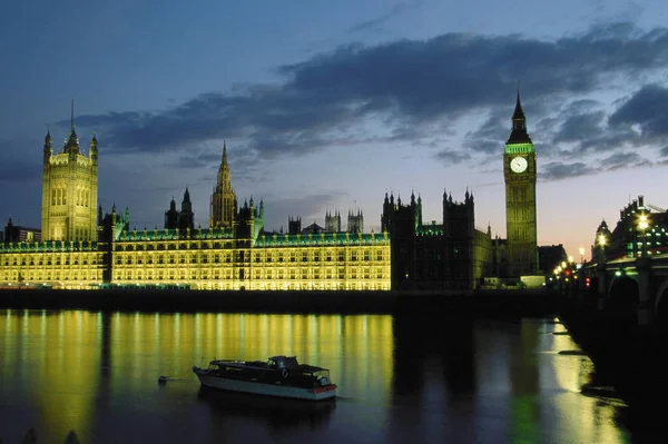 Σπίτια Του Κοινοβουλίου Λονδίνο Μεγάλη Βρετανία — Φωτογραφία Αρχείου