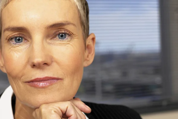 Portrait Businesswoman Office — Stock Photo, Image