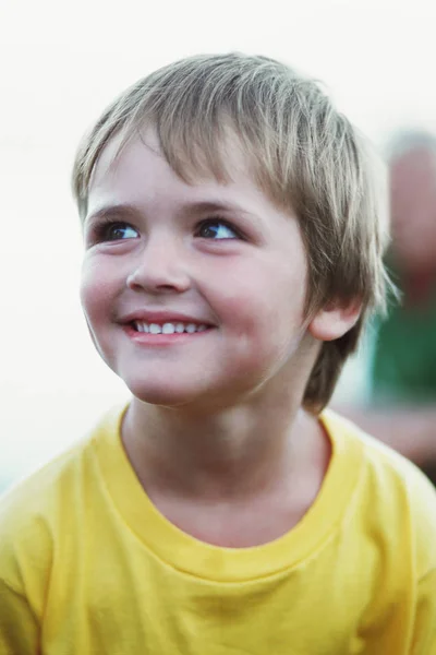 Retrato Chico Lindo — Foto de Stock