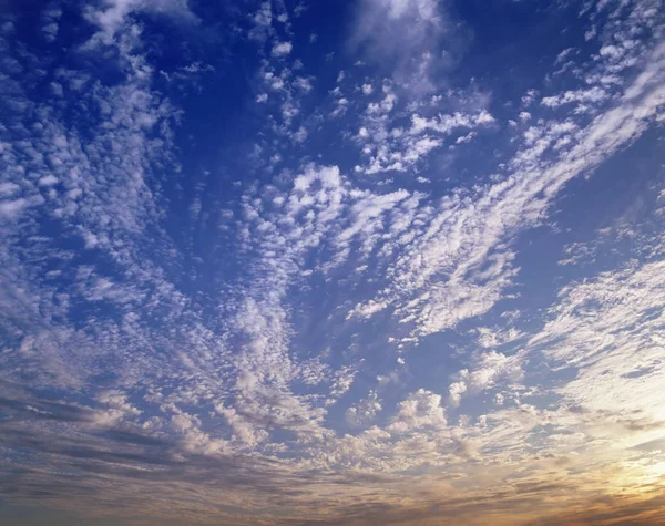 Pacífico Céu Azul Nublado — Fotografia de Stock