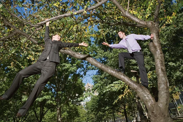 Geschäftsleute Baum — Stockfoto