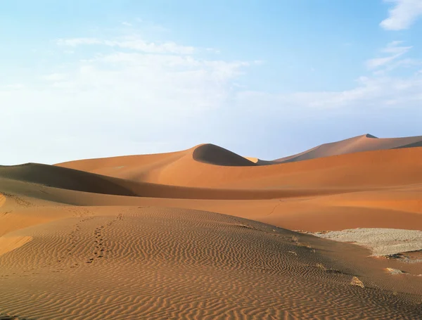 Namib Wüste Und Blauer Himmel — Stockfoto