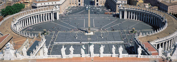 Piazza San Pietro, Rome, Italy