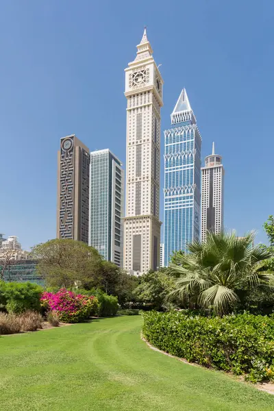 Edificios Dubai Emiratos Árabes Unidos — Foto de Stock