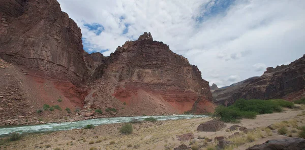 Colorado River New Hance Grandview Hike Grand Canyon Arizona Stati — Foto Stock