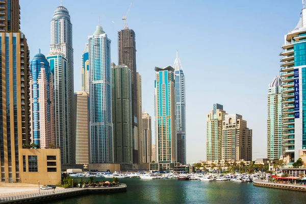 Dubai Marina Dubai Emiratos Árabes Unidos — Foto de Stock