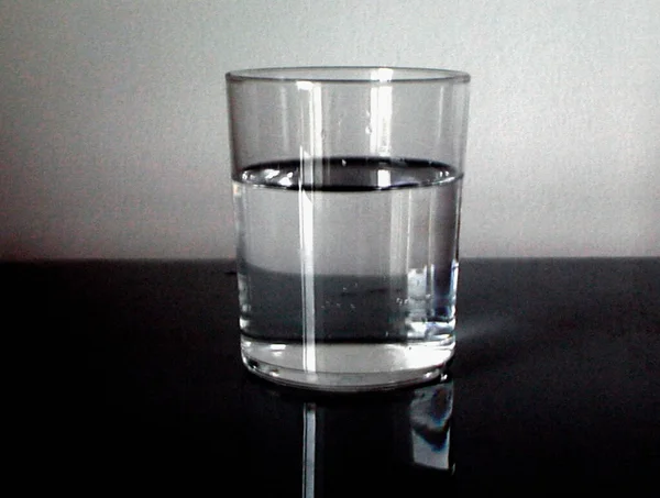 Vaso Agua Mesa — Foto de Stock