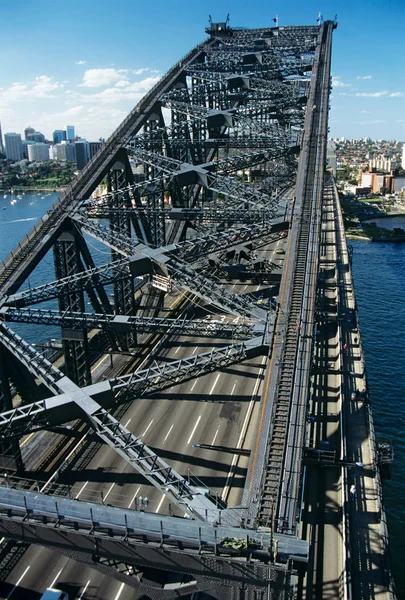 Pont Portuaire Sydney Architecture Moderne — Photo