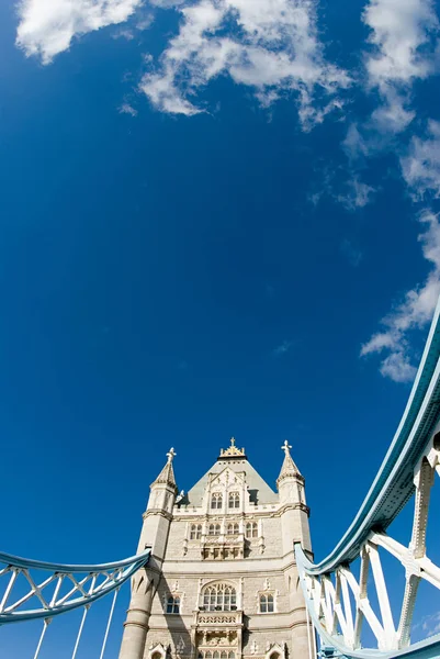Tower Bridge Londra Sopra Cielo Blu — Foto Stock