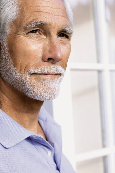 Retrato Hombre Cerca — Foto de Stock