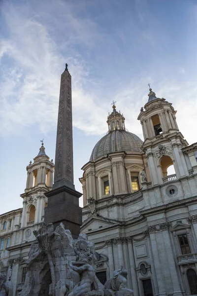 Piazza Navona Rom Italien — Stockfoto
