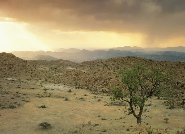 Tempête au damaraland namibia — Photo