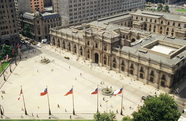 Plaza Constitucion Santiago Chile — Stock fotografie