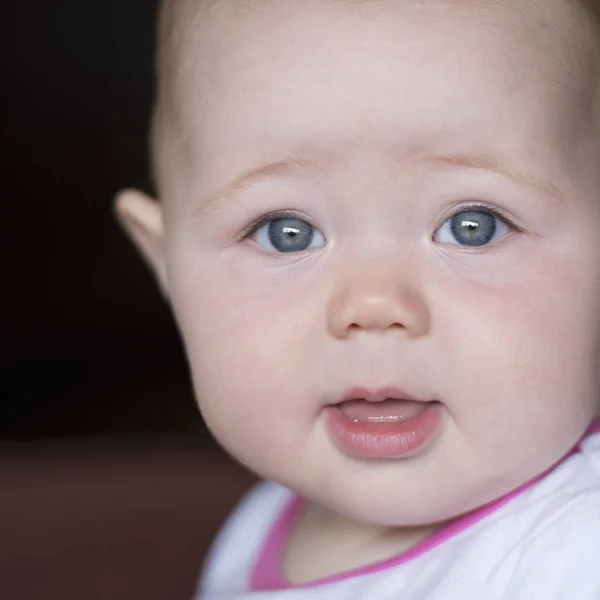 Aylık Bebek Portresi — Stok fotoğraf