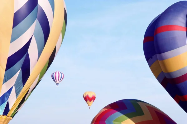 Heißluftballons Himmel — Stockfoto