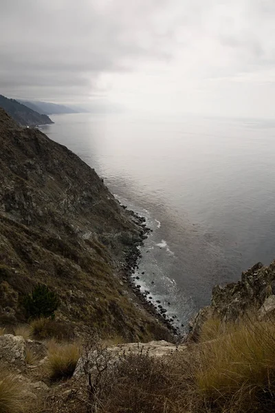 Autópálya Big Sur Közelében Kalifornia Usa — Stock Fotó