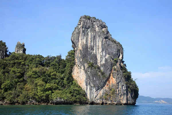 Kalksteenafzettingen Phuket Sea — Stockfoto