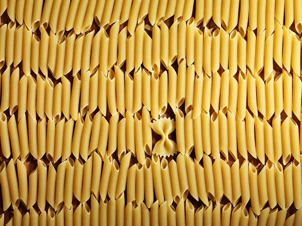 Farfalle Penne Pasta — Stockfoto