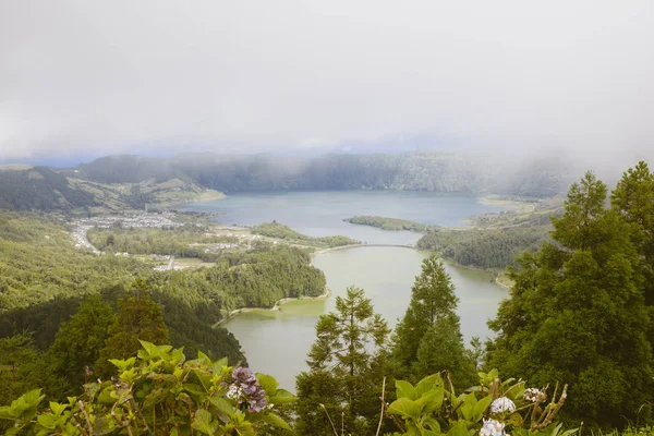 Lagoa Das Sete Cidades São Miguel Açores — Fotografia de Stock