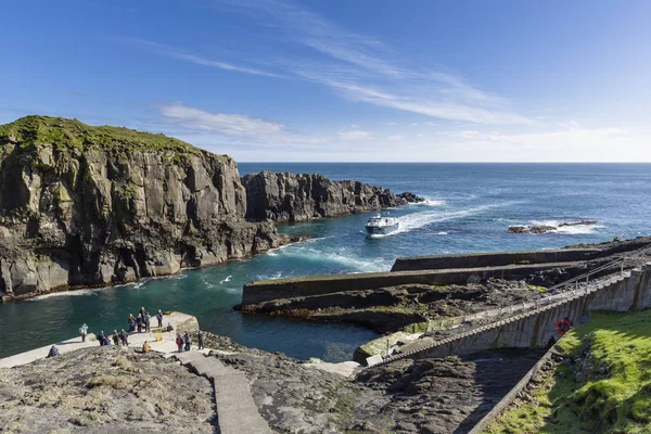 Ferry Port Mykines Faroe Islands Denmark — Stock Photo, Image