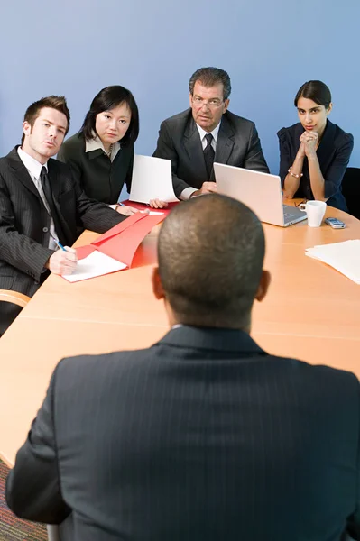 Colleagues Meeting — Stock Photo, Image