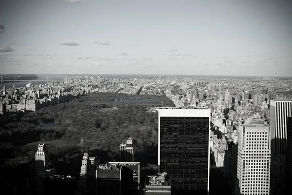 Blick Von Oben Auf Den Central Park New York — Stockfoto