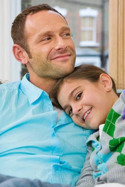 Retrato Padre Hijo — Foto de Stock