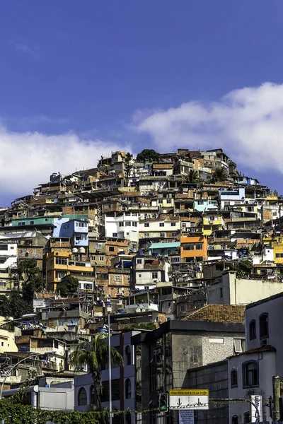 Vista Morro Vidigal Rio Janeiro Brasil — Fotografia de Stock