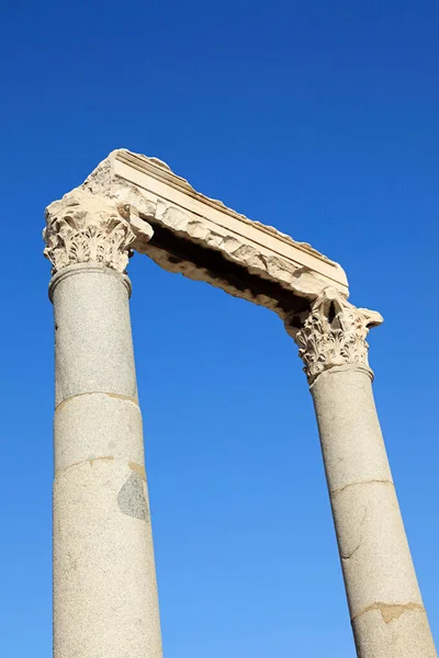 Römische Säulen Der Agora Izmir Türkei — Stockfoto