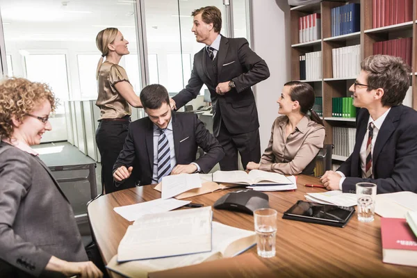 Lawyers Meeting Office — Stock Photo, Image