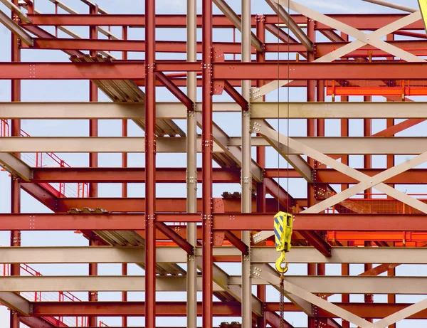 Quadro di costruzione durante la costruzione — Foto Stock