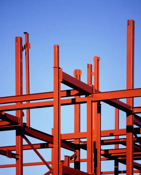 Scherpen Boven Blauwe Lucht — Stockfoto