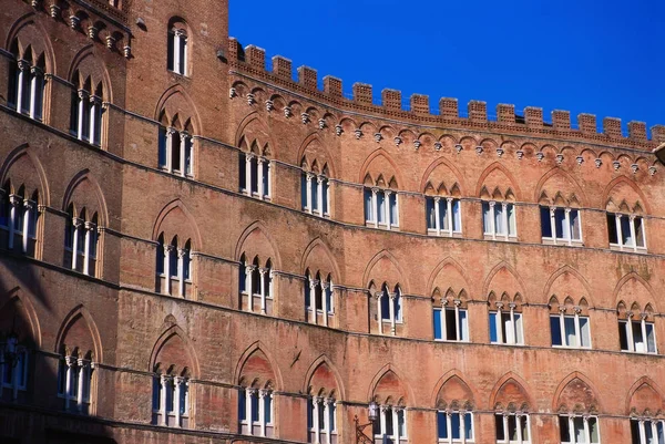 Fassade Eines Gebäudes Der Toskana — Stockfoto