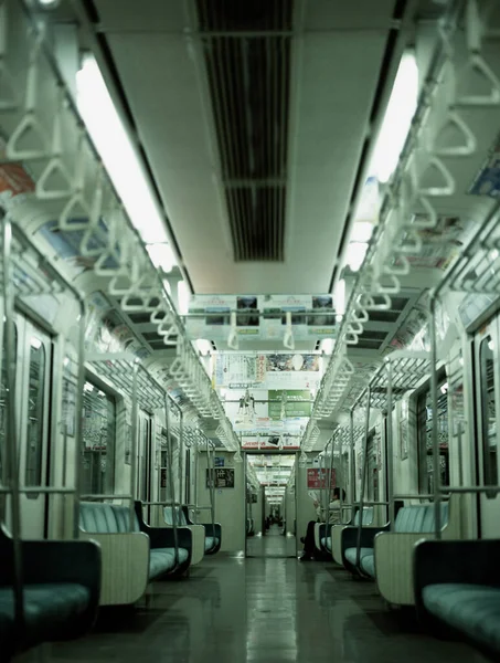 Empty subway train — Stock Photo, Image