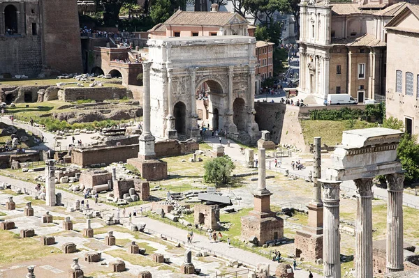 Utsikt Över Rom Italiensk Kultur — Stockfoto