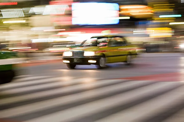Taxi Stadsväg — Stockfoto