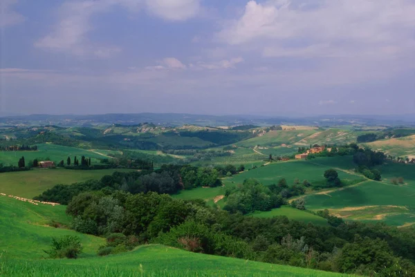 Landskap Och Horisont Toscana — Stockfoto
