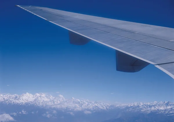 Tragfläche Eines Flugzeugs — Stockfoto