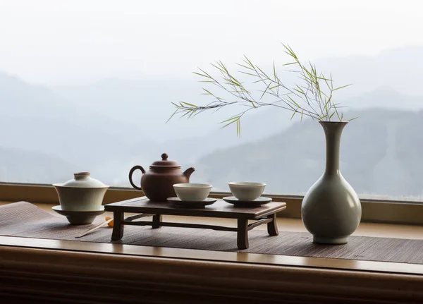 伝統的な中国茶の儀式 — ストック写真
