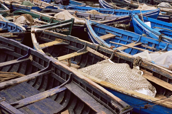 Fischerboote in agadir — Stockfoto
