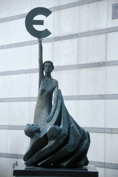 Evropský parlament, Brusel, Belgie — Stock fotografie