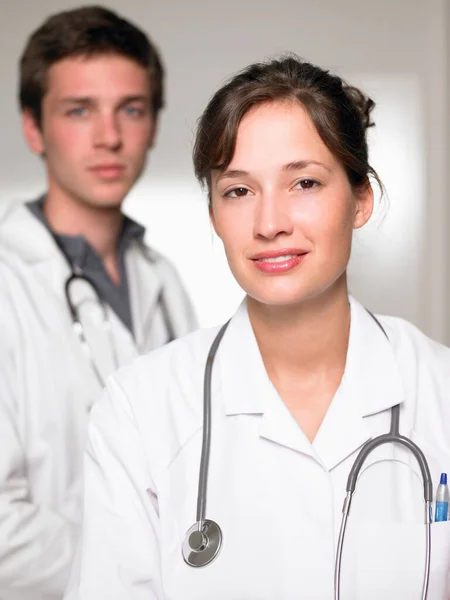 Médicos Hospital Retrato — Foto de Stock